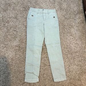 WHBM Pret-A-Jet, Women's Khaki Pants, Stretch, Pockets, Sz 0